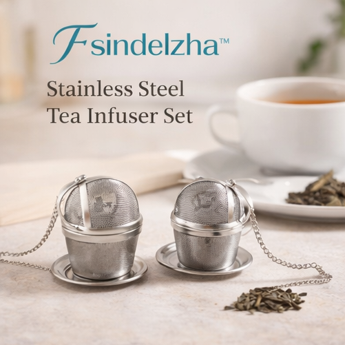 Fsindelzha™ Stainless Steel Tea Infuser Set